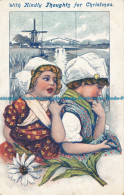 R106436 With Kindly Thoughts For Christmas. Kids. 1908 - Welt