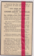 Devotie Doodsprentje Overlijden - André Cornelis Zoon Arthur & Sylvie Provoost - Gistel 1914 - Oostende 1935 - Todesanzeige
