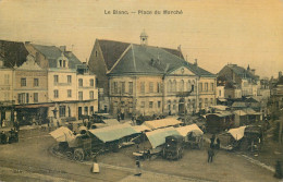 INDRE  LE BLANC  (edit Nouvelles Galeries )  Place Du Marché - Le Blanc
