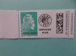 TIMBRE: No: ? ,MARIANNE D'YZ , Service Plus Bleu, SURCHARGE 2023-2024 ,Philaposte  ,XX Neuf - Unused Stamps