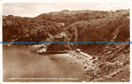 R105720 Ansteys Cove And Redgate Beach. Near Torquay. RP. 1954 - Welt