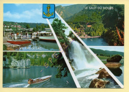 25. VILLERS-LE-LAC – Le Saut Du Doubs – Multivues – Blason (animée) (voir Scan Recto/verso) - Autres & Non Classés