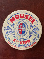 Luxembourg Bieres Mousel   . Sous Bock . Bierdeckel . ( +- 10,6 Cm  ) - Beer Mats