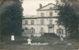 OISE  ESQUENNOY ( Carte Photo )  Le Chateau - Other & Unclassified