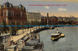 R106501 Thames Embankment And Cleopatras Needle. London - Autres & Non Classés