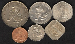 Nice Set Of Burmese Coins, Pre-Myanmar Set In Nice Condition - Autres – Asie