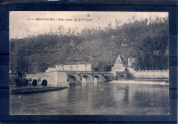 24. Brantome. Pont Coudé Du XVIe Siecle. Coin Bas Gauche Abimé - Brantome