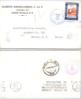 Dominicaine - Lettre - Obl Ciudad Trujillo - 1950 - Pour Mexico - Air Mai - - República Dominicana