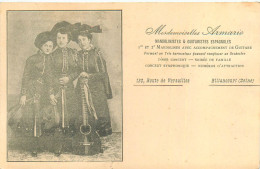160524A - SPECTACLE MUSIQUE - Mesdemoiselles ARMARIO Mandoline Guitare Espagnole Guitare BILLANCOURT - Música Y Músicos