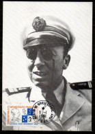 T.A.A.F-02 : CM Amiral Max DOUGUET / Cachet Martin De Vivies-St Paul-AMS 1991 - FDC