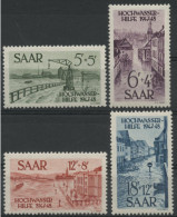 SARRE N° 244 à 247 (Mi 255 à 258) Neufs ** (MNH) Cote 35 € TB - Unused Stamps