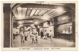 CPSM 9 X 14 Puy De Dôme LE MONT DORE Etablissement Thermal - Hall D"'entrée - Autres & Non Classés