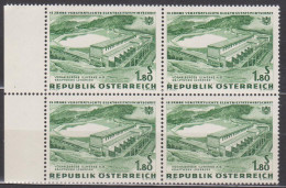 1962 , Verstaatlichte Elektrizitätswirtschaft ( Mi.Nr.: 1105 ) (2) 4-er Block Postfrisch ** - Ungebraucht