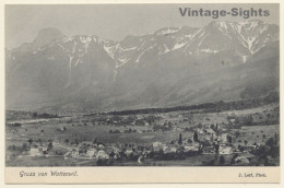 Wattenwil / Switzerland: Panorama View (Vintage PC 1910) - Wattenwil