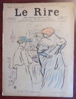 Revue " Le Rire " N° 114 Du 9/1/1897 Avec Page De Couverture Illustrée Par Toulouse Lautrec - Tijdschriften - Voor 1900