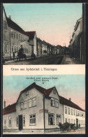 AK Apfelstädt I. Thüringen, Gasthof Zum Weissen Ross, Inh. Ernst Heuck  - Autres & Non Classés