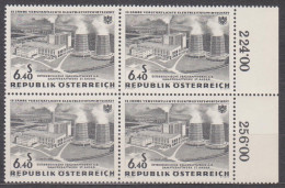 1962 , Verstaatlichte Elektrizitätswirtschaft , Dampfkraftwerk St Andrä ( Mi.Nr.: 1108 ) (2) 4-er Block Postfrisch ** - Ungebraucht