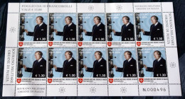 SMOM 2024 GUGLIELMO MARCONI 150 ANNIVERSARY SHEET OF 10 MNH** - Sovrano Militare Ordine Di Malta