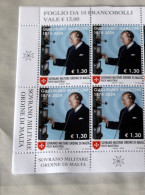 SMOM 2024 GUGLIELMO MARCONI 150 ANNIVERSARY BLOCK MNH** - Malta (la Orden De)