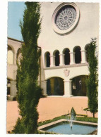 CPSM Dentelée 10.5 X 15 Drôme ALLEX Ecole Des Petits Clercs De St Joseph Cour Intérieur - Otros & Sin Clasificación