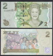 Fidschi - FIJI  2 Dollars 2007  Pick 109a UNC (1)    (31885 - Sonstige – Ozeanien