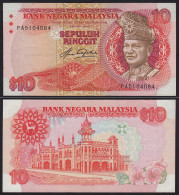 Malaysia 10 Ringgit Banknote ND (1983/84) Pick 21 AUNC (1-)    (21558 - Otros – Asia