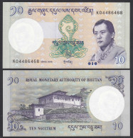 Bhutan - 10  Ngultrum Banknote 2006 UNC (1) Pick 28a  (31884 - Sonstige – Asien