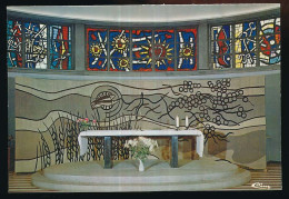 CPSM / CPM 10.5 X 15 Doubs AUDINCOURT Eglise Du Sacré-Cœur L'autel Et L Tapisserie De Fernand Léger - Sonstige & Ohne Zuordnung