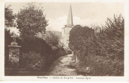 CPA FRANCE 56 MORBIHAN MUZILLAC - Chemin De Bourg-Pol - Ancienne Eglise - Muzillac