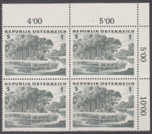 1962 , Österreichischer Wald - Auwald ( Mi.Nr.: 1123 ) (1) 4-er Block Postfrisch ** - Nuevos