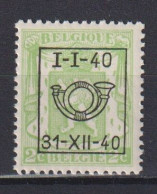 Belgique: COB N° PRE437 (série 18) **, MNH, Neuf(s). TTB !!! Voir Le(s) Scan(s) !!! - Typo Precancels 1936-51 (Small Seal Of The State)