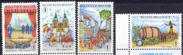 Belgique COB 3800 à 3803 ** (MNH) - Unused Stamps