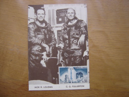 LOUSMA FULLERTON Carte Maximum Cosmonaute ESPACE Salon De L'aéronautique Bourget - Colecciones