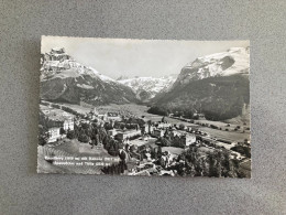 Engelberg Mit Hahnen Spannorter Und Titlis Carte Postale Postcard - Engelberg