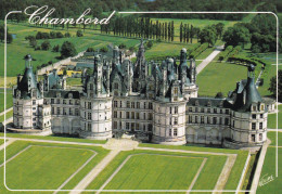 41, Chambord, La Façade Principale Vue D’Avion - Chambord