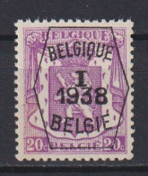 Belgique: COB N° PRE334 (série 1) **, MNH, Neuf(s). TTB !!! Voir Le(s) Scan(s) !!! - Sobreimpresos 1936-51 (Sello Pequeno)