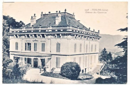 CPA 9 X 14 Isère TULLINS  Château Des Chartreux   Ex Michel Perret  Aujourd'hui Mairie Hôtel De Ville - Tullins