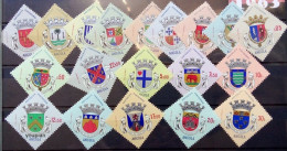Angola 1963, Coat Of Arms, MNH Unusual Stamps Set - Angola