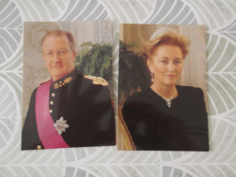 LOT  Van 27 Postkaarten Belgische Koningen & Koninginnen - Familias Reales