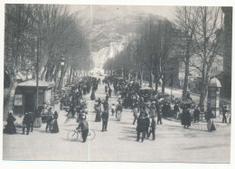 CPSM / CPM 10.5 X 15 Isère Musée Dauphinois, GRENOBLE Le Marché Cours Jean Jaurès - 1900 (Photo Tomitch) - Grenoble