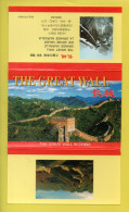 CHINE . " THE GREAT WALL " . " LA GRANDE MURAILLE " . POCHETTE DE 10 CPM - Réf. N°39034 - - China