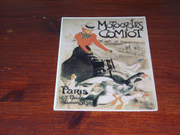 76449-       MOTOCYCLES COMIOT, PARIS - Werbepostkarten