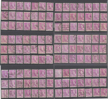 Yvert 410 -  Lot De 126 Timbres Oblitérés - à étudier - 1938-42 Mercure