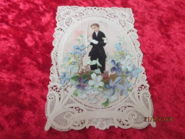 Holy Card Lace,kanten Prentje, Santino, - Andachtsbilder