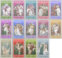 244823 MNH JORDANIA 1966 CAMINO DE LA CRUZ DE CRISTO - Giordania