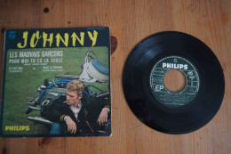 JOHNNY HALLYDAY LES MAUVAIS GARCONS EP 1964 VARIANTE - 45 Rpm - Maxi-Single