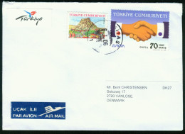 Br Turkey, Sivas 2006 Cover > Denmark (MiNr 3519) #bel-1074 - Lettres & Documents