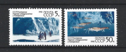 Russia 1990 Antarctica Y.T. 5758/5759 (0) - Gebraucht