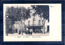 30. Alais. Le Théâtre. Hôtel Des Postes - Alès