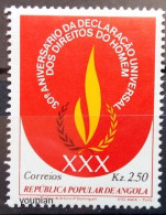 Angola 1979, 30th Anniversary Of The Declaration Of Human Rights, MNH Single Stamp - Angola